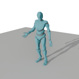 Arms Slightly Spread