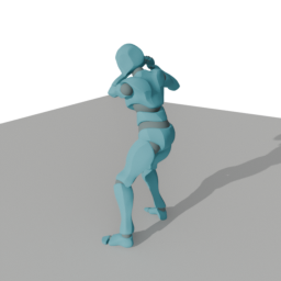 Baseball Batter Getting Situated To Hit