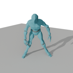 Bboy Pose To Standing Idle