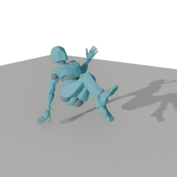 Being Carried By Someone To A Stop